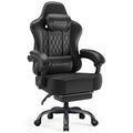 Chaise de jeu ergonomique épaisse en similicuir