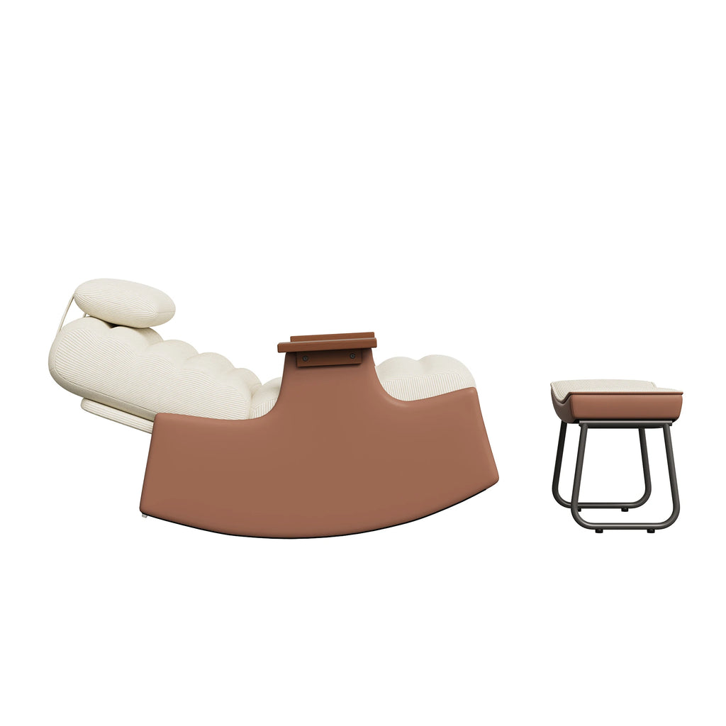 Chaise en bois de relaxation inclinable
