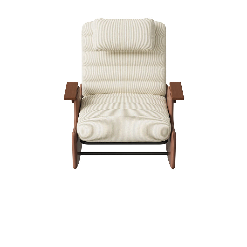Chaise en bois de relaxation inclinable