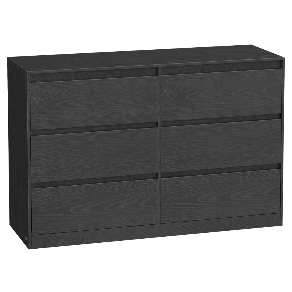 Commode a 6 tiroirs de rangement moderne