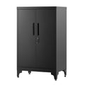 Armoire de rangement noir mat pour bureau