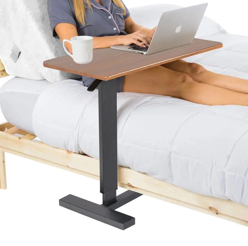 Bureau de travail en bois pour lit