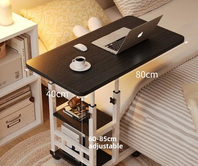 Bureau de travail réglable en bois pour support
