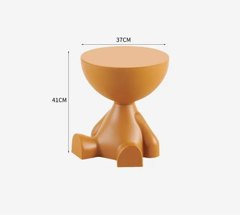 Table d'appoint moderne style dessin animé