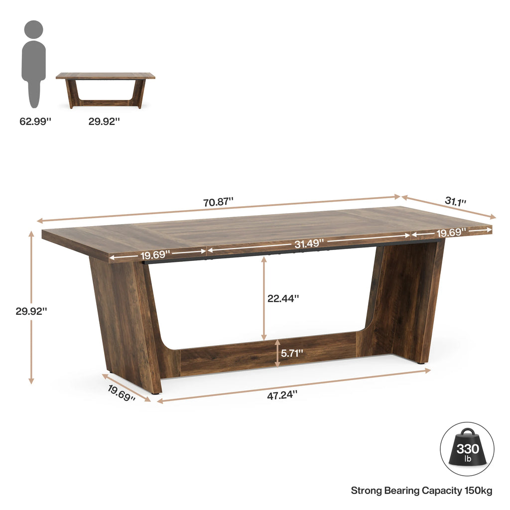 Bureau professionnel moderne en bois
