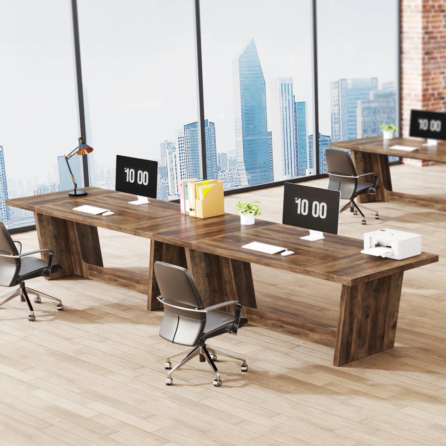 Bureau professionnel moderne en bois