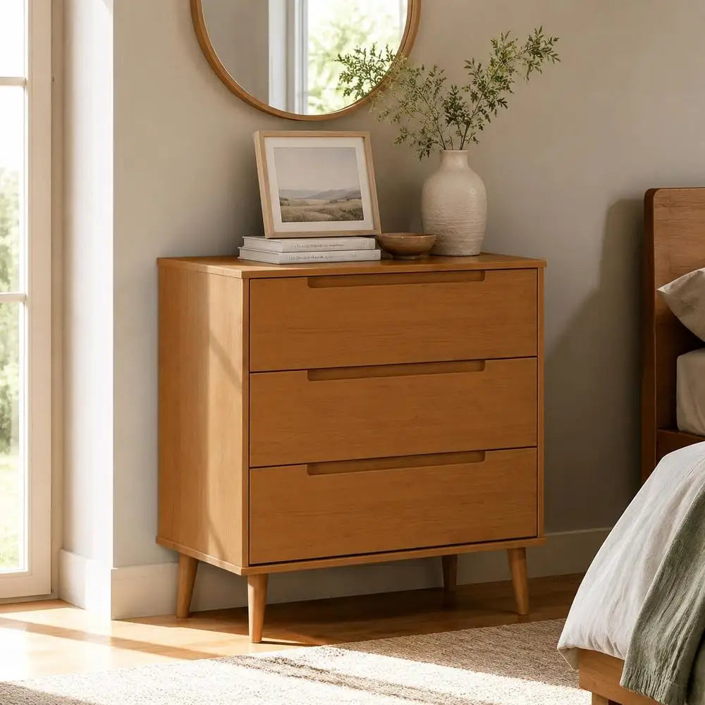 Meuble de rangement en bois avec tiroirs