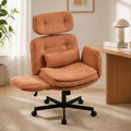 Chaise de bureau pivotante ergonomique avec accoudoirs rabattables