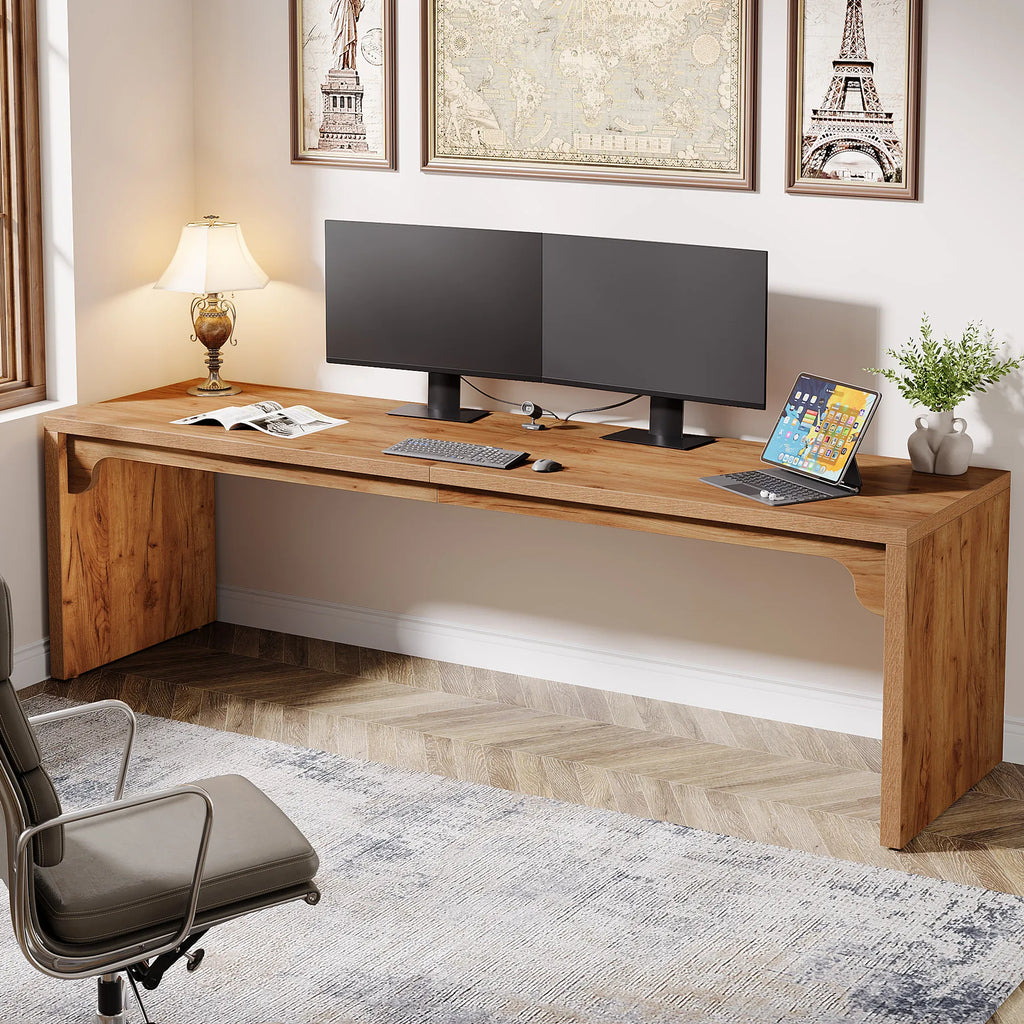 Bureau de travail moderne en bois