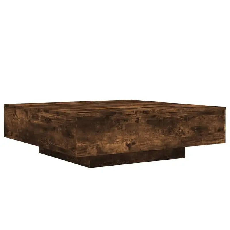 Table basse carrée en bois pour salon