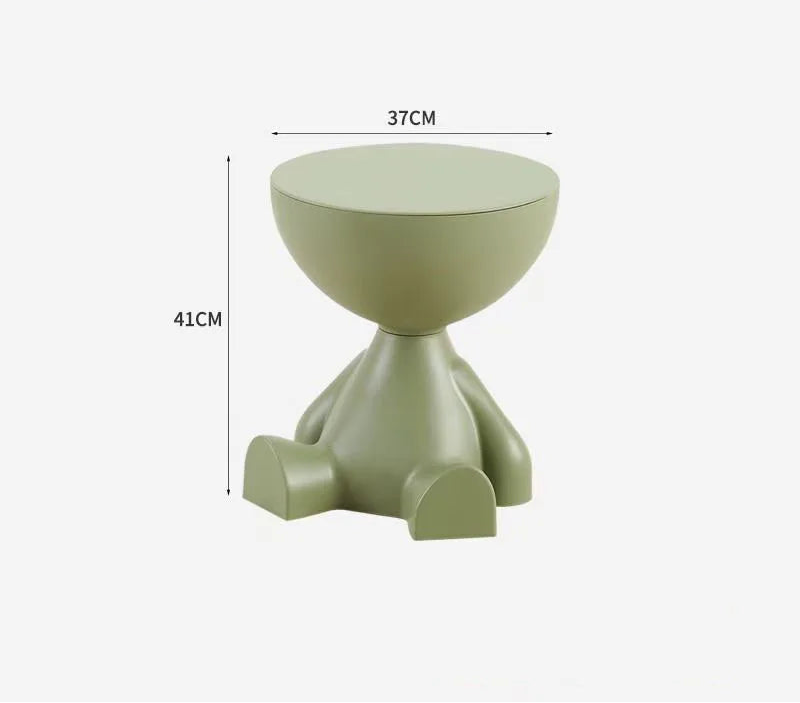 Table d'appoint moderne style dessin animé