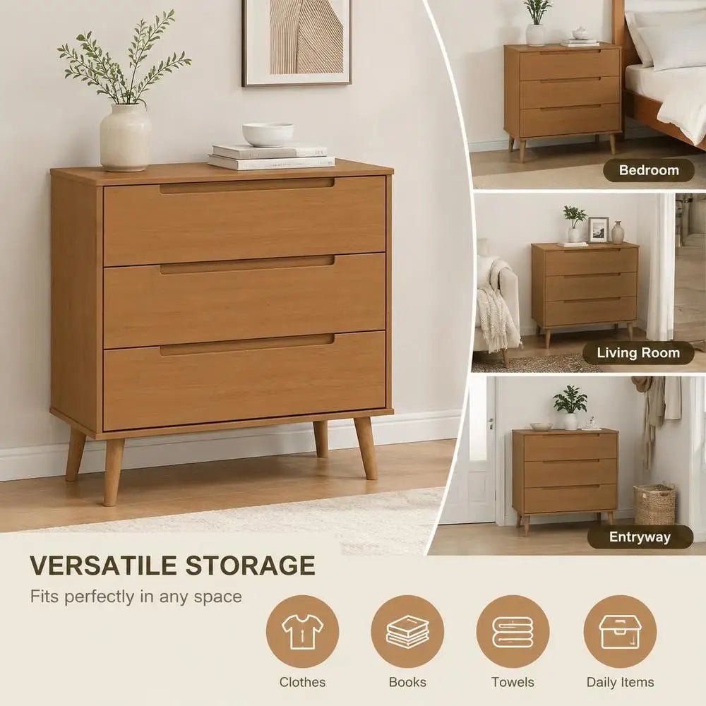 Meuble de rangement en bois avec tiroirs