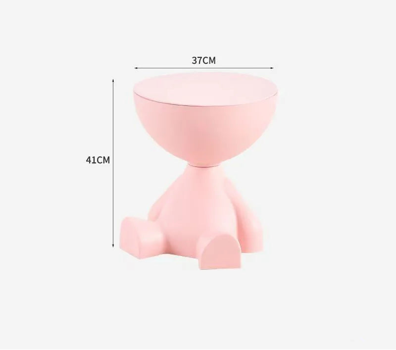 Table d'appoint moderne style dessin animé