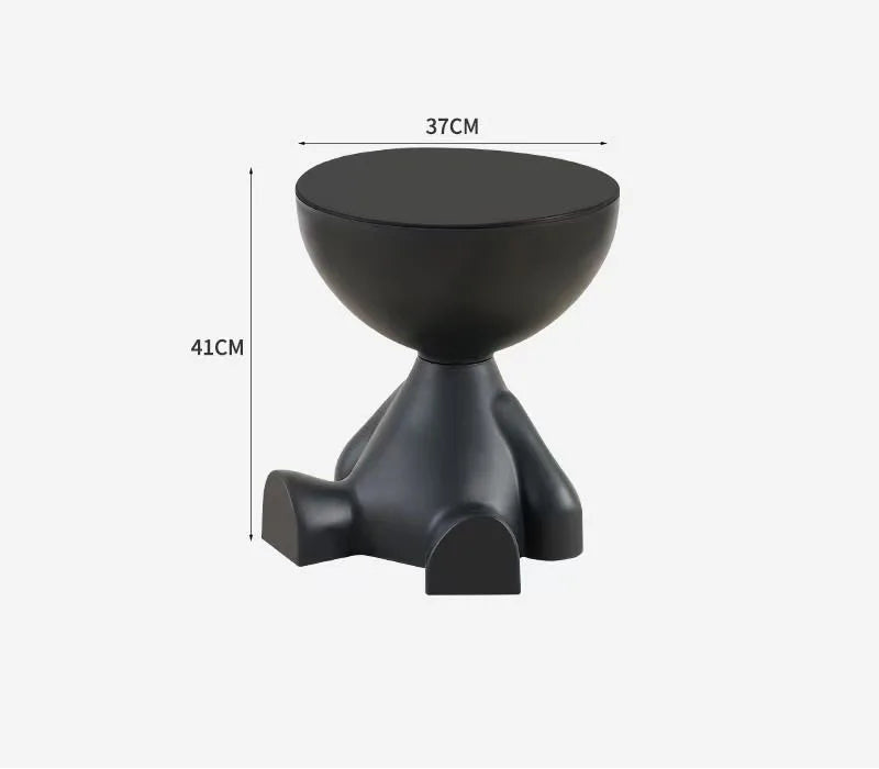 Table d'appoint moderne style dessin animé