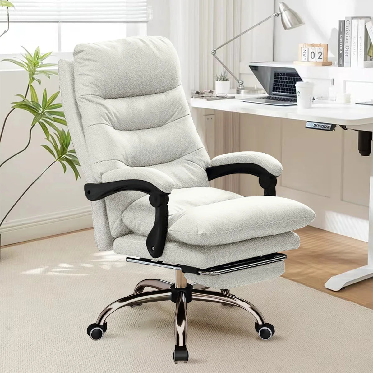 Chaise de bureau ergonomique inclinable