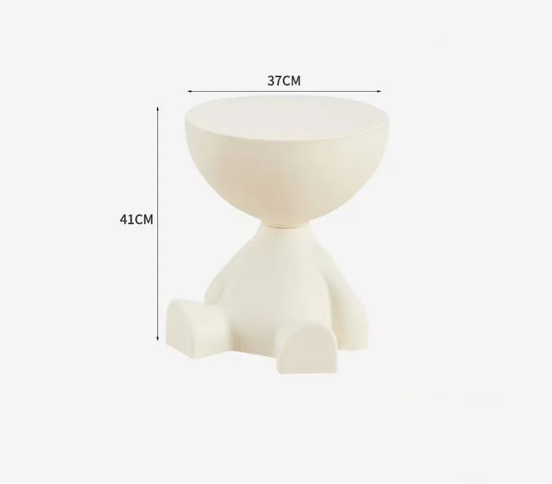 Table d'appoint moderne style dessin animé