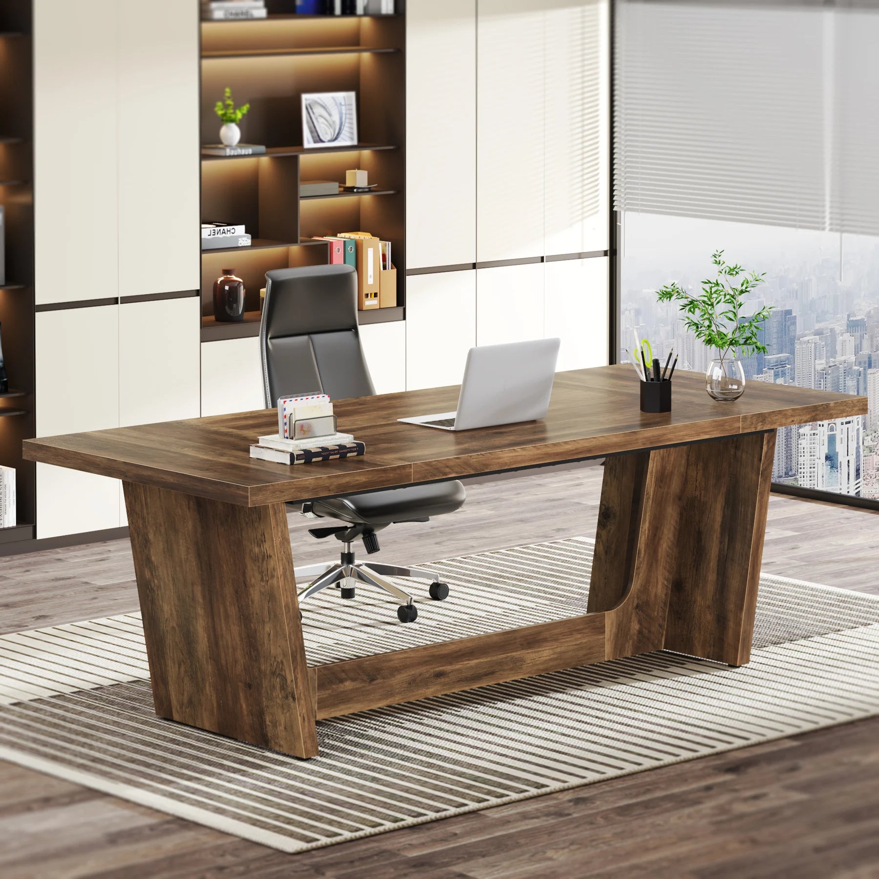 Bureau professionnel moderne en bois