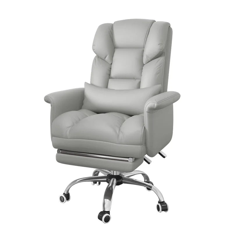 Fauteuil de bureau moderne en cuir inclinable