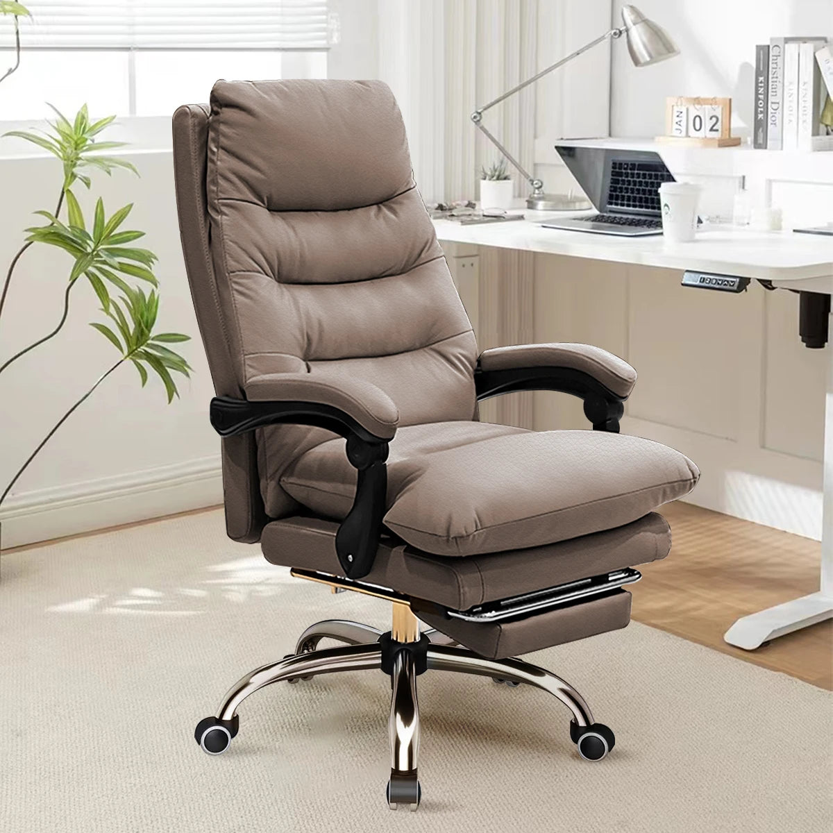 Chaise de bureau ergonomique inclinable
