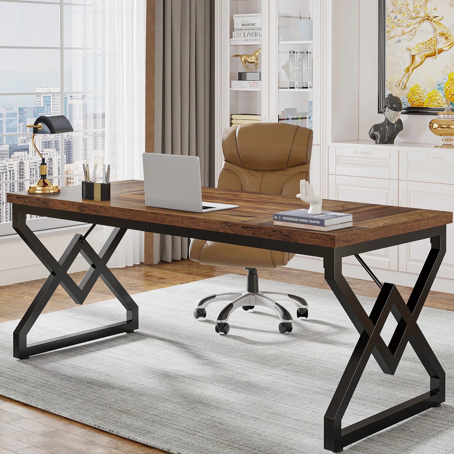 Bureau en bois moderne